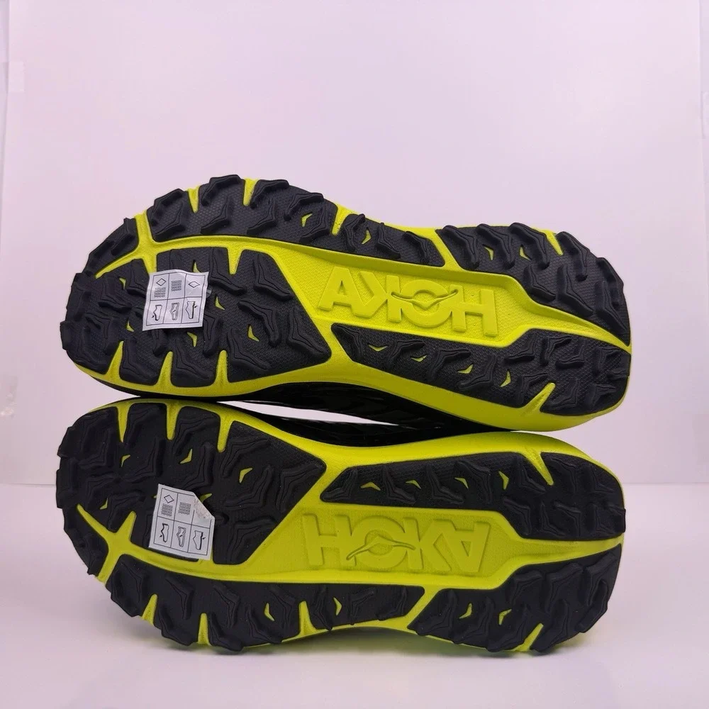Hoka One One Stinson 8 Trail Running Shoes Men's Size 10D Gray/Black Sample